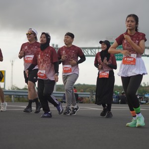 Race photo from KEDIRI HALF MARATHON 2026