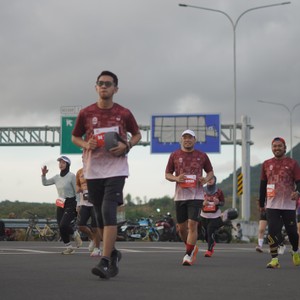 Race photo from KEDIRI HALF MARATHON 2026