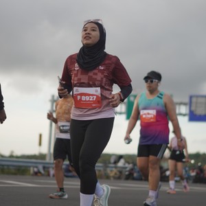 Race photo from KEDIRI HALF MARATHON 2026