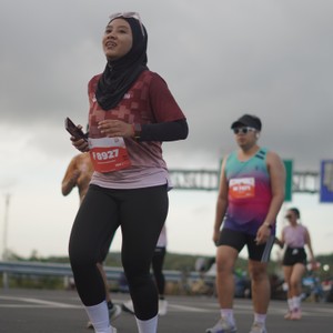 Race photo from KEDIRI HALF MARATHON 2026