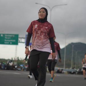 Race photo from KEDIRI HALF MARATHON 2026