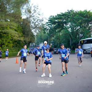 Race photo from BOGORUN 2026