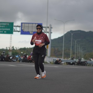Race photo from KEDIRI HALF MARATHON 2026