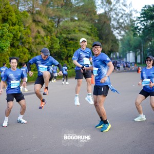 Race photo from BOGORUN 2026