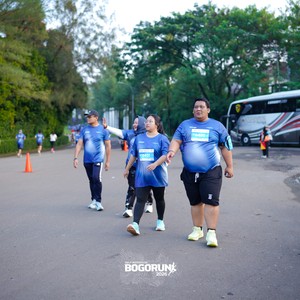 Race photo from BOGORUN 2026