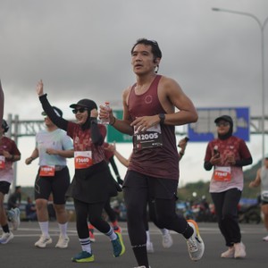 Race photo from KEDIRI HALF MARATHON 2026