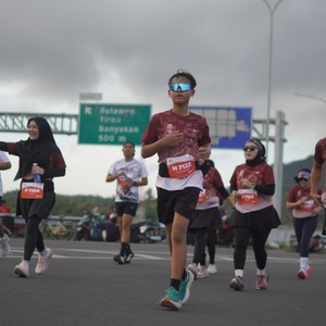 Race photo from KEDIRI HALF MARATHON 2026