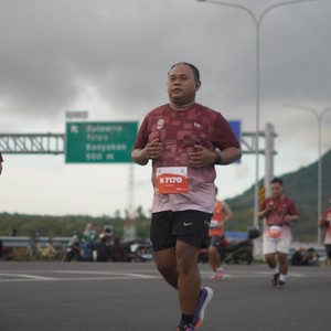 Race photo from KEDIRI HALF MARATHON 2026