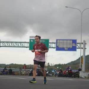 Race photo from KEDIRI HALF MARATHON 2026