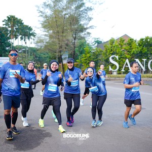Race photo from BOGORUN 2026