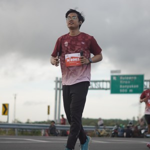 Race photo from KEDIRI HALF MARATHON 2026