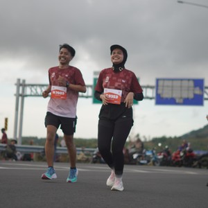 Race photo from KEDIRI HALF MARATHON 2026