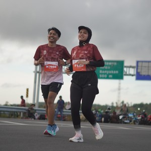 Race photo from KEDIRI HALF MARATHON 2026