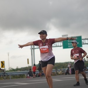 Race photo from KEDIRI HALF MARATHON 2026