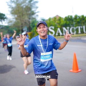Race photo from BOGORUN 2026