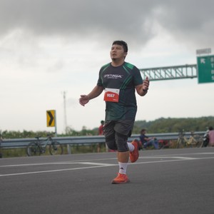 Race photo from KEDIRI HALF MARATHON 2026