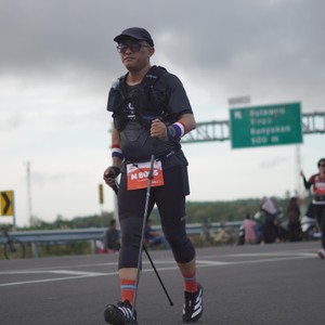 Race photo from KEDIRI HALF MARATHON 2026