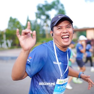 Race photo from BOGORUN 2026