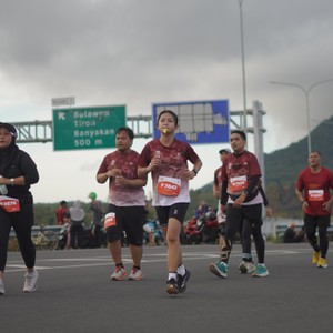Race photo from KEDIRI HALF MARATHON 2026