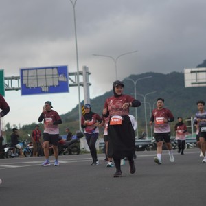 Race photo from KEDIRI HALF MARATHON 2026