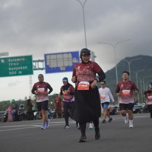 Race photo from KEDIRI HALF MARATHON 2026
