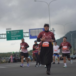 Race photo from KEDIRI HALF MARATHON 2026