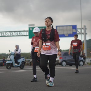 Race photo from KEDIRI HALF MARATHON 2026
