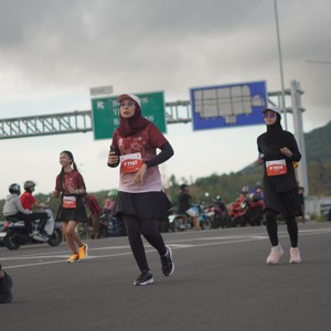 Race photo from KEDIRI HALF MARATHON 2026
