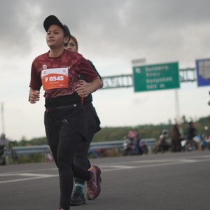 Race photo from KEDIRI HALF MARATHON 2026