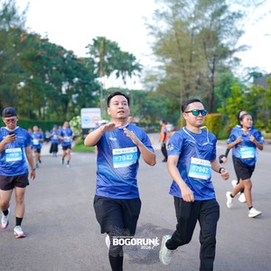 Race photo from BOGORUN 2026