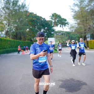 Race photo from BOGORUN 2026