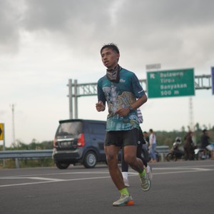 Race photo from KEDIRI HALF MARATHON 2026