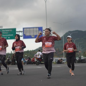 Race photo from KEDIRI HALF MARATHON 2026