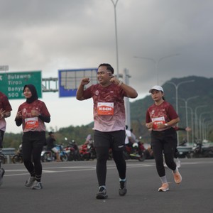 Race photo from KEDIRI HALF MARATHON 2026