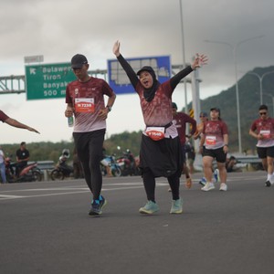 Race photo from KEDIRI HALF MARATHON 2026