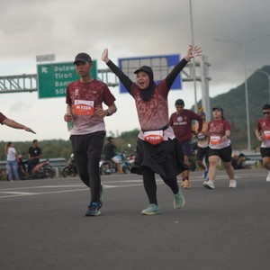 Race photo from KEDIRI HALF MARATHON 2026
