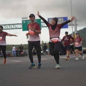 Race photo from KEDIRI HALF MARATHON 2026