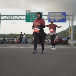 Race photo from KEDIRI HALF MARATHON 2026