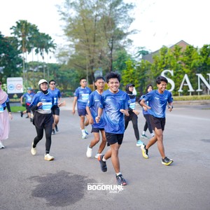 Race photo from BOGORUN 2026