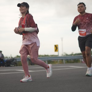 Race photo from KEDIRI HALF MARATHON 2026