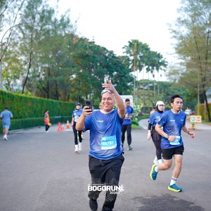 Race photo from BOGORUN 2026