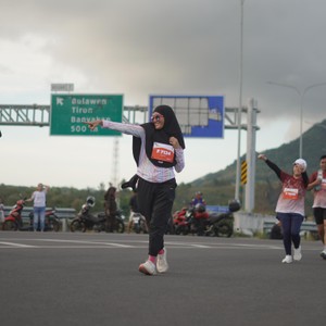 Race photo from KEDIRI HALF MARATHON 2026