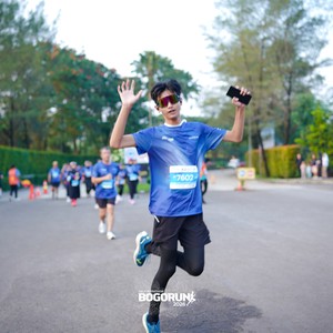 Race photo from BOGORUN 2026