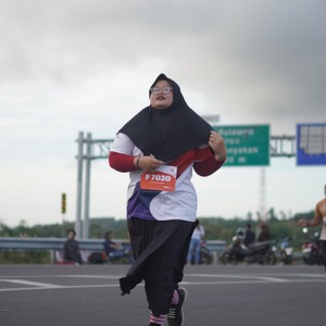 Race photo from KEDIRI HALF MARATHON 2026