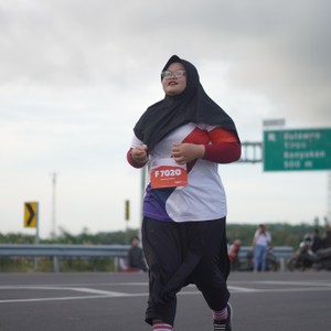 Race photo from KEDIRI HALF MARATHON 2026