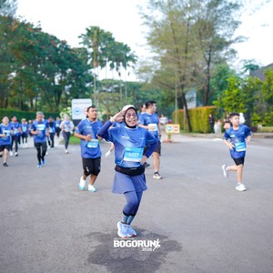 Race photo from BOGORUN 2026