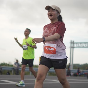 Race photo from KEDIRI HALF MARATHON 2026