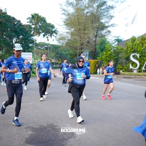 Race photo from BOGORUN 2026