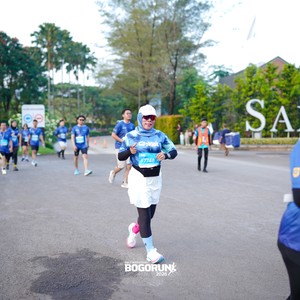 Race photo from BOGORUN 2026