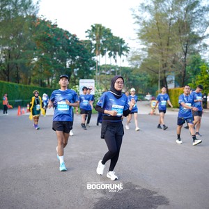 Race photo from BOGORUN 2026